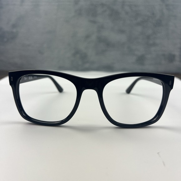 RAY-BAN EYEGLASSES FRAMES ONLY RB7228 2000 BLACK FULL RIM 55-21-145 - Picture 1 of 13